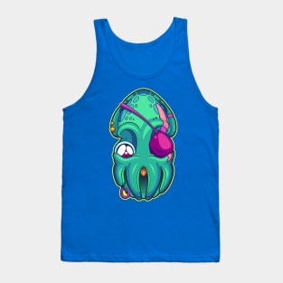 Captain Calamari Tank Top